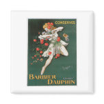 Barbier Dauphin Conserves Vintage Food Ad Art Magnets