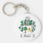 Barbieri Family Crest Keychains