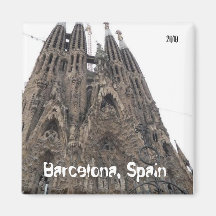 Barcelona 2010 fridge magnets