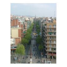 Barcelona Aerial Postcards