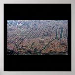 Barcelona Aerial posters
