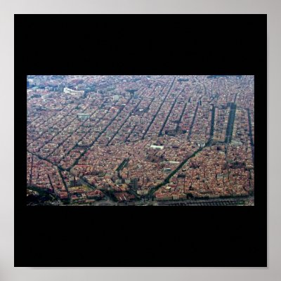 Barcelona Aerial by ribizlifozelek