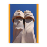 Barcelona, Antoni Gaudi's Chimney Tops postcards
