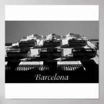 Barcelona Architecture Poster