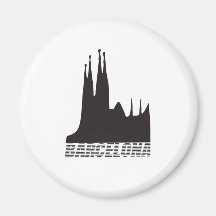 Barcelona Fridge Magnets