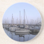 Barcelona Harbour Beverage Coasters