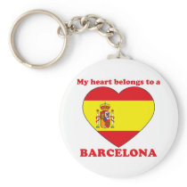 Barcelona Key Chain