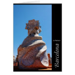 Barcelona, La Pedrera Greeting Card