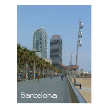 Barcelona Postcard