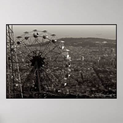 Barcelona Print by palolis