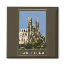 Barcelona Sagrada Familia Fridge Magnets