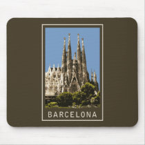 Barcelona Sagrada Familia Mouse Pad