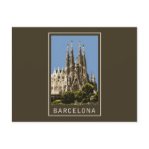 Barcelona Sagrada Familia Post Card