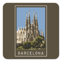 Barcelona Sagrada Familia Stickers