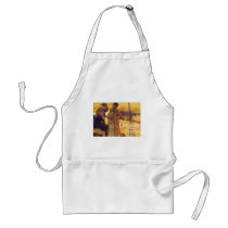 Barcelona Vintage Travel Poster Apron