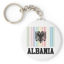 Barcode Albania Key Chain