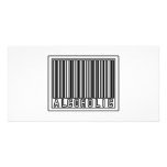 Barcode Alcoholic photo cards
