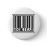 Barcode American Pinback Buttons