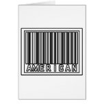 Barcode American Greeting Card