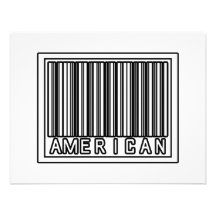 Barcode American Custom Invites