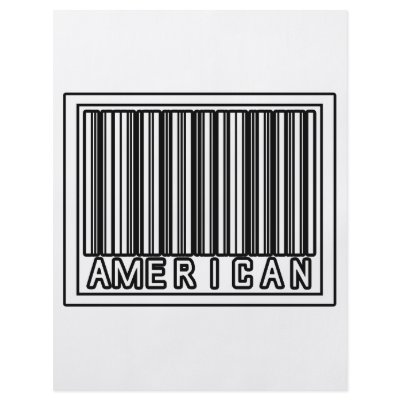 Barcode American Custom Flyer by American_Pride_Gifts