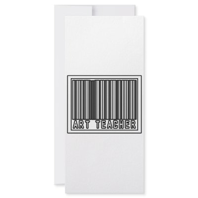 Barcode Art Teacher by artteachershirts