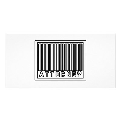 Barcode Attorney by attorneyshirts