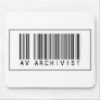 Barcode AV Archivist Mousepads