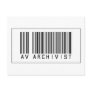 Barcode AV Archivist Post Cards