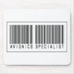 Barcode Avionics Specialist Mousepad