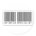 Barcode Avionics Specialist Sticker