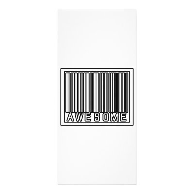 Barcode Awesome by Funny_MoFo_Shirts