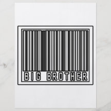 Barcode Big Brother Custom Flyer