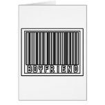 Barcode Boyfriend Greeting Card