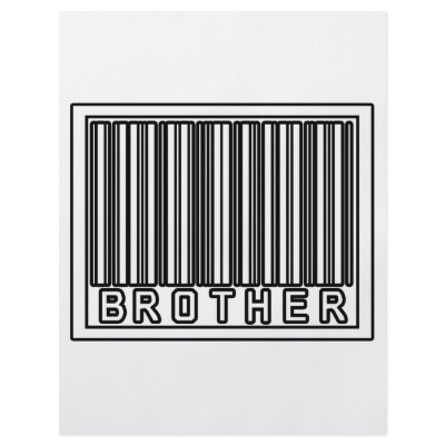 Barcode Brother by Proud_Brother_Shirts