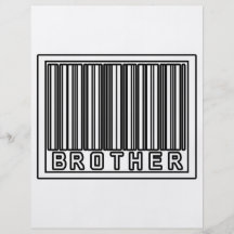 Barcode Brother Personalised Flyer