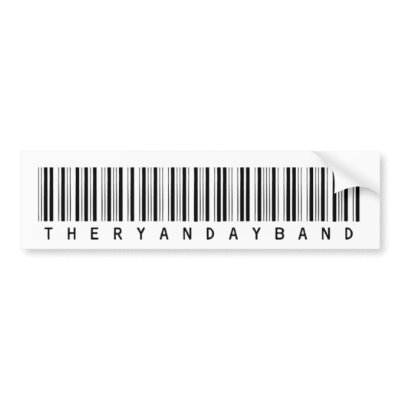 Barcode Bumper Sticker by supergidge