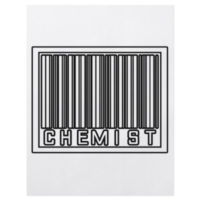 Barcode Chemist by chemistshirts