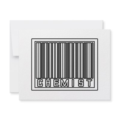 Barcode Chemist by chemistshirts