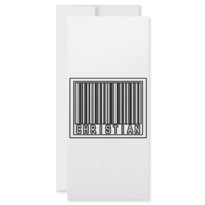 Barcode Christian by Christianity_Shirts