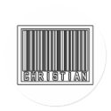 Barcode Christian stickers