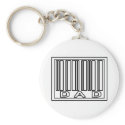 Barcode Dad keychains