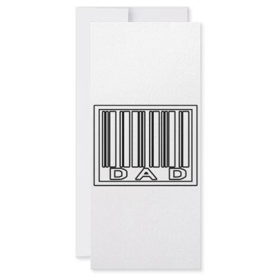 Barcode Dad by Proud_Dad_Shirts