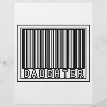 Barcode Daughter Full Color Flyer