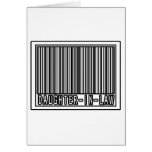 Barcode Daughter-In-Law Cards
