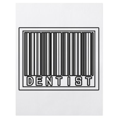 Barcode Dentist by dentistshirts