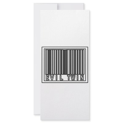 Barcode Evil Twin by Shirts_For_Twins