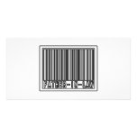Barcode Father-In-Law Custom Photo Card