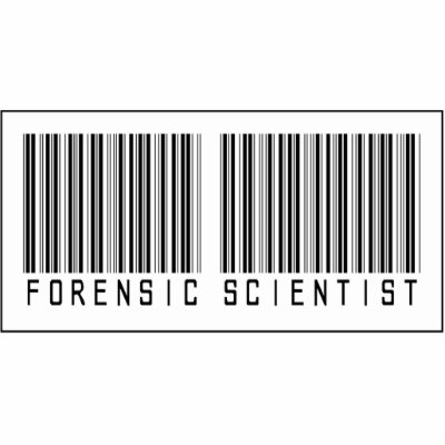 Barcode Forensic Scientist Cut Out by crazygoodstuff