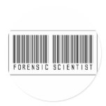 Barcode Forensic Scientist stickers
